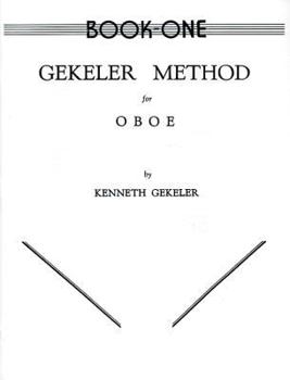 Paperback Gekeler Method for Oboe, Bk 1 Book