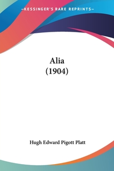 Paperback Alia (1904) Book