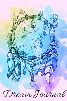 Paperback Dream journal: notebook that helps you write your dreams for interpretation and meaning research - 6 x 9 in Book