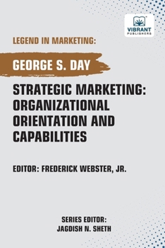 Paperback Strategic Marketing: Organizational Orientation And Capabilities Book