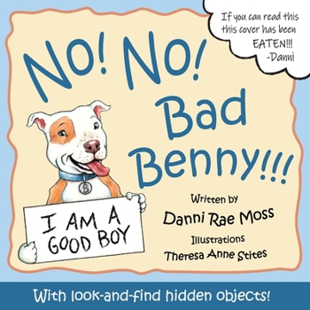 Paperback No! No! Bad Benny!!! [Large Print] Book