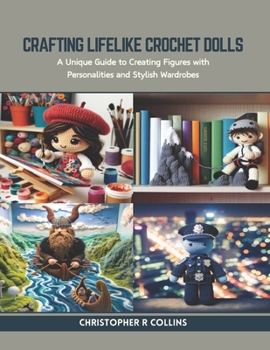 Paperback Crafting Lifelike Crochet Dolls: A Unique Guide to Creating Figures with Personalities and Stylish Wardrobes Book