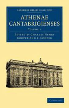 Printed Access Code Athenae Cantabrigienses: Volume 3 Book