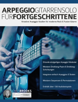 Paperback Arpeggio-Gitarrensolo fu&#776;r Fortgeschrittene [German] Book