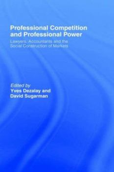 Hardcover Professional Competition and Professional Power Book