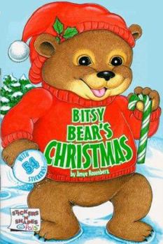 Paperback Bitsy Bear's Christmas [With 2-Page Sticker Insert] Book