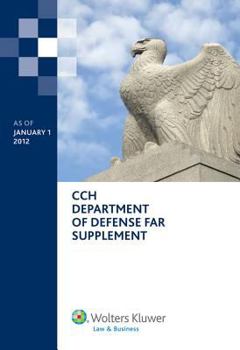 Paperback Department of Defense Far Supplement (Dfars) as of January 1, 2012 Book