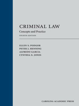 Hardcover Criminal Law: Concepts and Practice Book