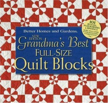 Spiral-bound Grandma's Best Full-Size Quilt Blocks Book