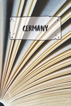 Paperback Germany: Ruled Travel Diary Notebook or Journey Journal - Lined Trip Pocketbook for Men and Women with Lines Book