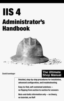 Paperback IIS 4 Administrator's Handbook Book