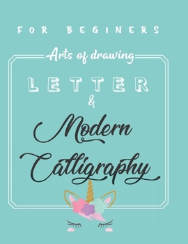 Paperback Modern Calligraphy Arts of Drawing Letter for Beginers: Multiple Slant Angle Line Sheet Handwriting Practice with Alphabet and Number with Marble Size Book