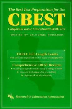 Paperback The Best Test Preparation for the CBEST, California Basic Educational Skills Test Book