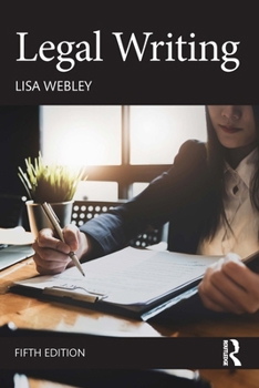 Paperback Legal Writing Book