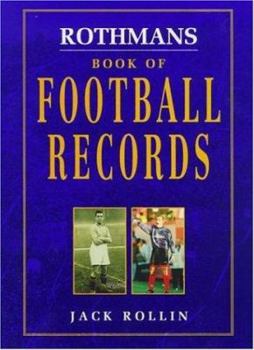 Hardcover Rothmans Book of Football Records Book