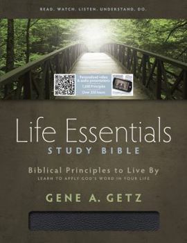 Bonded Leather Life Essentials Study Bible-HCSB Book