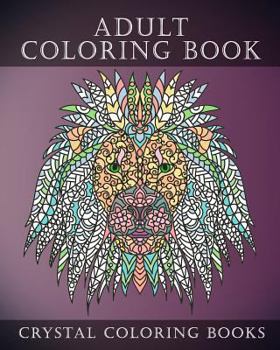 Paperback Adult Coloring Book: Stunning Stress Relief Animal Design Coloring Book For Adults. Book