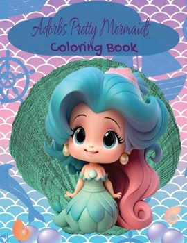 Paperback Adorbs Pretty Mermaids Coloring Book