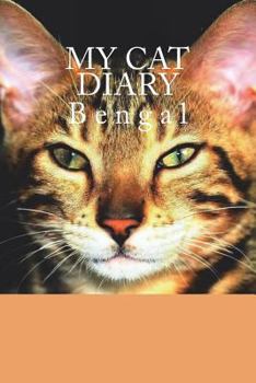 Paperback My cat diary: Bengal Book