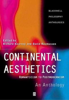 Paperback Continental Aesthetics Book