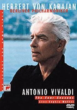 DVD Vivaldi - The Four Seasons / Von Karajan, Mutter, Berlin Philharmonic Book