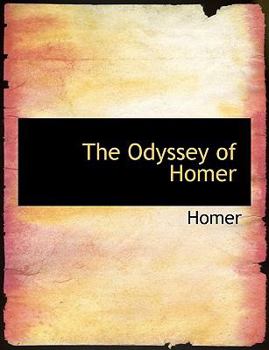 Hardcover The Odyssey of Homer Book