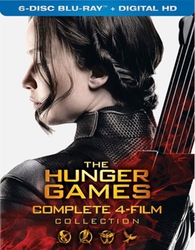 Blu-ray The Hunger Games: The Complete 4-Film Collection Book