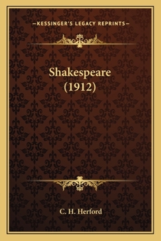 Paperback Shakespeare (1912) Book