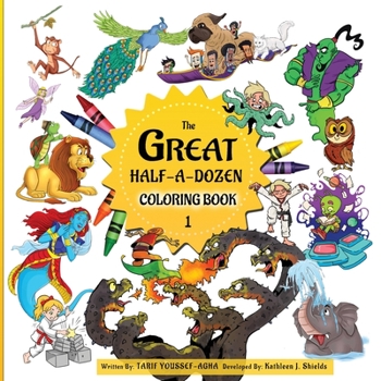 Paperback The Great Half-A-Dozen Children's Stories & Coloring Book