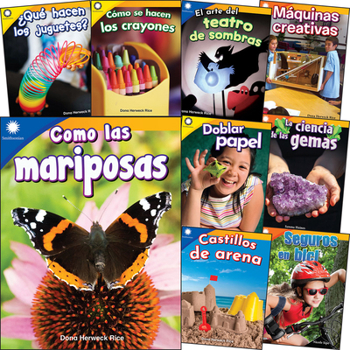 Hardcover Smithsonian Informational Text: Fun in Action Spanish Grades K-2: 9-Book Set [Spanish] Book