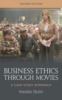 Hardcover Business Ethics through Movies: A Case Study Approach Book