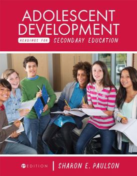 Paperback Adolescent Development Readings for Secondary Education Book