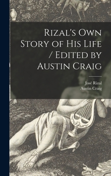 Hardcover Rizal's Own Story of His Life / Edited by Austin Craig Book