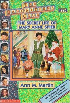Paperback The Secret Life of Mary Anne Spier [With Silver Friendship Rings] Book
