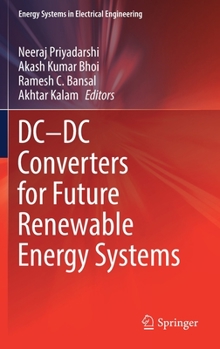 Hardcover DC--DC Converters for Future Renewable Energy Systems Book