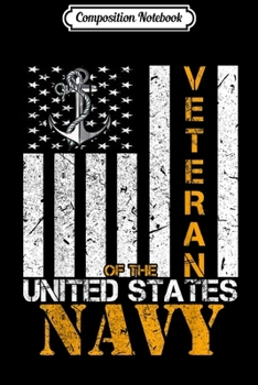 Composition Notebook: Veteran Of The United States Navy Thin Blue Line Long Sleeve  Journal/Notebook Blank Lined Ruled 6x9 100 Pages