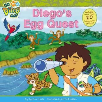 Paperback Diego's Egg Quest ("Go Diego Go!") Book