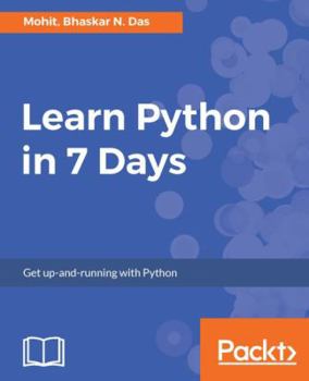 Paperback Learn Python in 7 Days Book