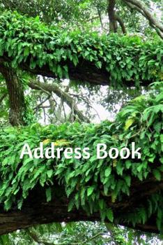 Paperback Address Book: Resurrection Fern Book