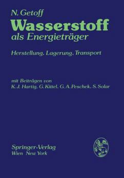 Paperback Wasserstoff ALS Energieträger: Herstellung, Lagerung, Transport [German] Book