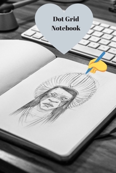 Dot Grid Notebook: A5 (6 x 9 Inches) Dot Grid Journal . High Quality Hand Writing Journal with 100 Pages