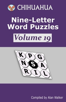 Paperback Chihuahua Nine-Letter Word Puzzles Volume 19 Book