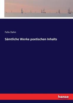 Paperback Sämtliche Werke poetischen Inhalts [German] Book