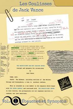 Paperback Les Coulisses de Jack Vance, Vol. 1: Ébauches et Synopsis [French] Book