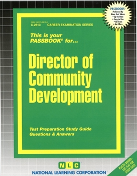 Spiral-bound Director of Community Development: Passbooks Study Guide Book