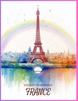 Paperback Colour Your World - France Book