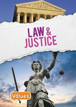 Library Binding Law and Justice Book