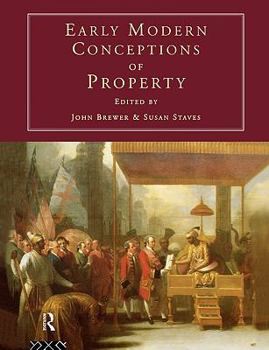 Paperback Early Modern Conceptions of Property Book