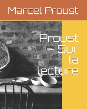 Paperback Proust - Sur la lecture [French] Book