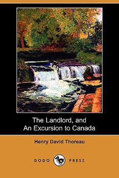 Paperback The Landlord, and an Excursion to Canada Book